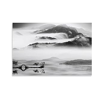 昭和レトロ 木製フレーム 螺鈿 山水画 中国美術 壁掛け飾り 絵画 インテリア 616z-b1mPyL._AC_SY200_QL15_.jpg